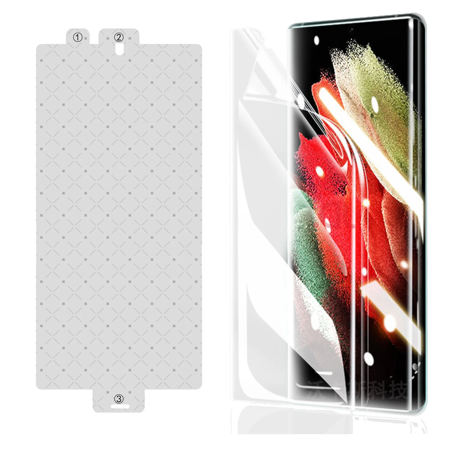 S21 S22 Ultra Hydrogel Film forSamsung S22 Ultra Screen Protector Full Cover Soft Gla ss forSamsung Galaxy S 22 Plus s21 fe S22
S21 S22 Ultra Hydrogel Film forSamsung S22 Ultra Screen Protector Full Cover Soft Gla ss forSamsung Galaxy S 22 Plus s21 fe S22