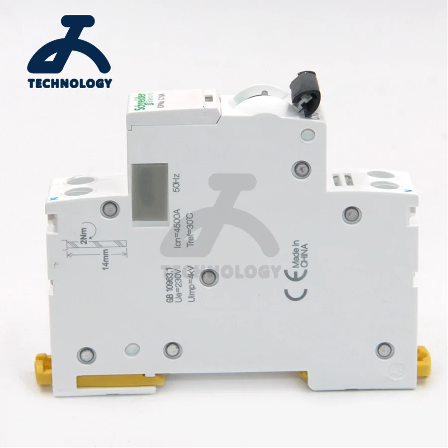 Original New Schneider EA9AN Type D air switch 1P current miniature circuit breaker 6A-63A
Original New Schneider EA9AN Type D air switch 1P current miniature circuit breaker 6A-63A