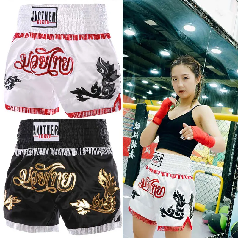 Thaiboxing Shorts Boys Girls Men Women Professional Fight Thai Pants High Quality Letter Patch Kickbox Short Boxeo Size XS-XXXL
Thaiboxing Shorts Boys Girls Men Women Professional Fight Thai Pants High Quality Letter Patch Kickbox Short Boxeo Size XS-XXXL