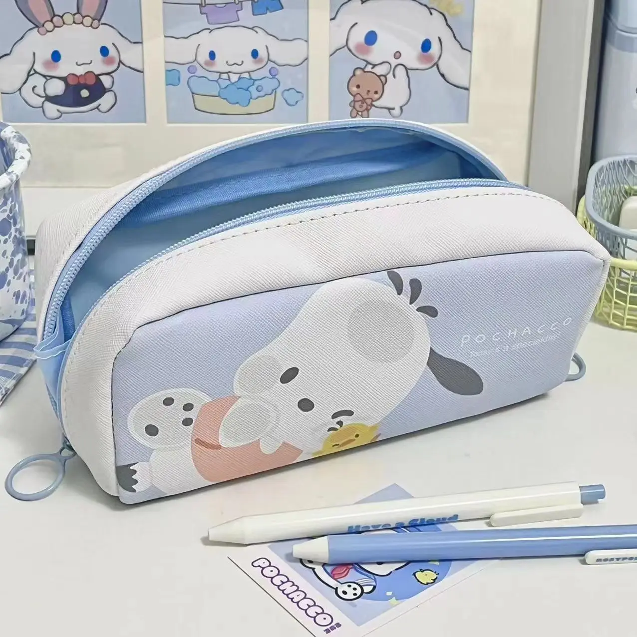 Cute Cartoon Leather Pen Bag High Face Value Multi -function Student Stationery Large Capacity
Cute Cartoon Leather Pen Bag High Face Value Multi -function Student Stationery Large Capacity