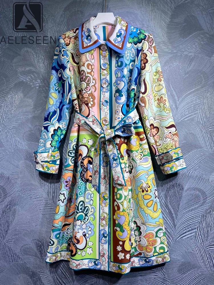 AELESEEN Women Vintage Trench High Quality Autumn Winter Turn-down Collar Ethnic Flower Print Single-breasted Belt Midi Party
AELESEEN Women Vintage Trench High Quality Autumn Winter Turn-down Collar Ethnic Flower Print Single-breasted Belt Midi Party