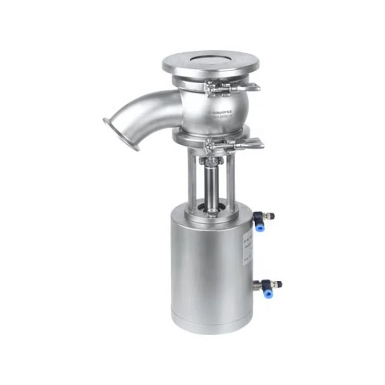 DONJOY SS304 SS316L stainless steel tank bottom seat valves pneumatic seat valve
DONJOY SS304 SS316L stainless steel tank bottom seat valves pneumatic seat valve
