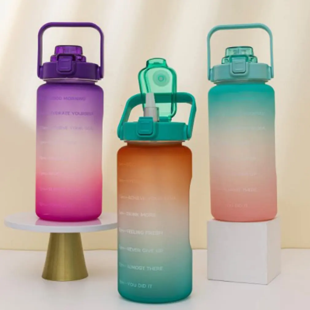 Portable Large Motivational Water Bottle With Time Marker Straw Leakproof Water Jug For Fitness Gym And Outdoor Sports
Portable Large Motivational Water Bottle With Time Marker Straw Leakproof Water Jug For Fitness Gym And Outdoor Sports