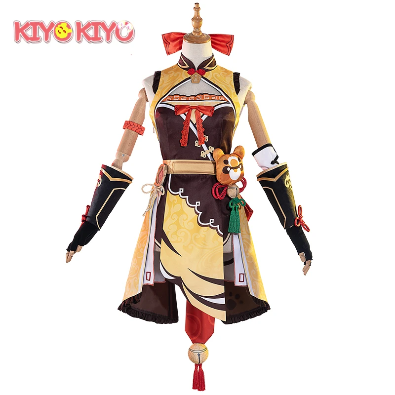 

KIYO-KIYO In stock Game Cosplays Genshin Impact Xiangling Cosplay Costume Halloween costumes
