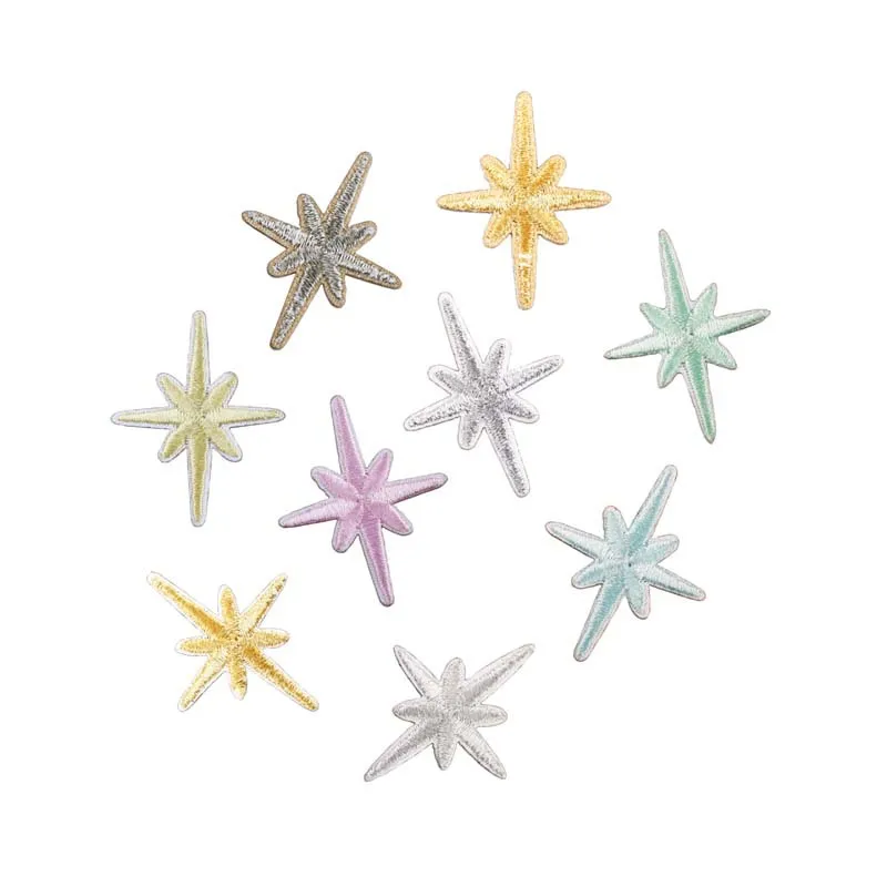 10pcs 8 Colors Star Embroidery Patches For Clothes Bag Hat Gold Silver Star Shiny Sticker Iron On Clothing Applique Stripes
10pcs 8 Colors Star Embroidery Patches For Clothes Bag Hat Gold Silver Star Shiny Sticker Iron On Clothing Applique Stripes