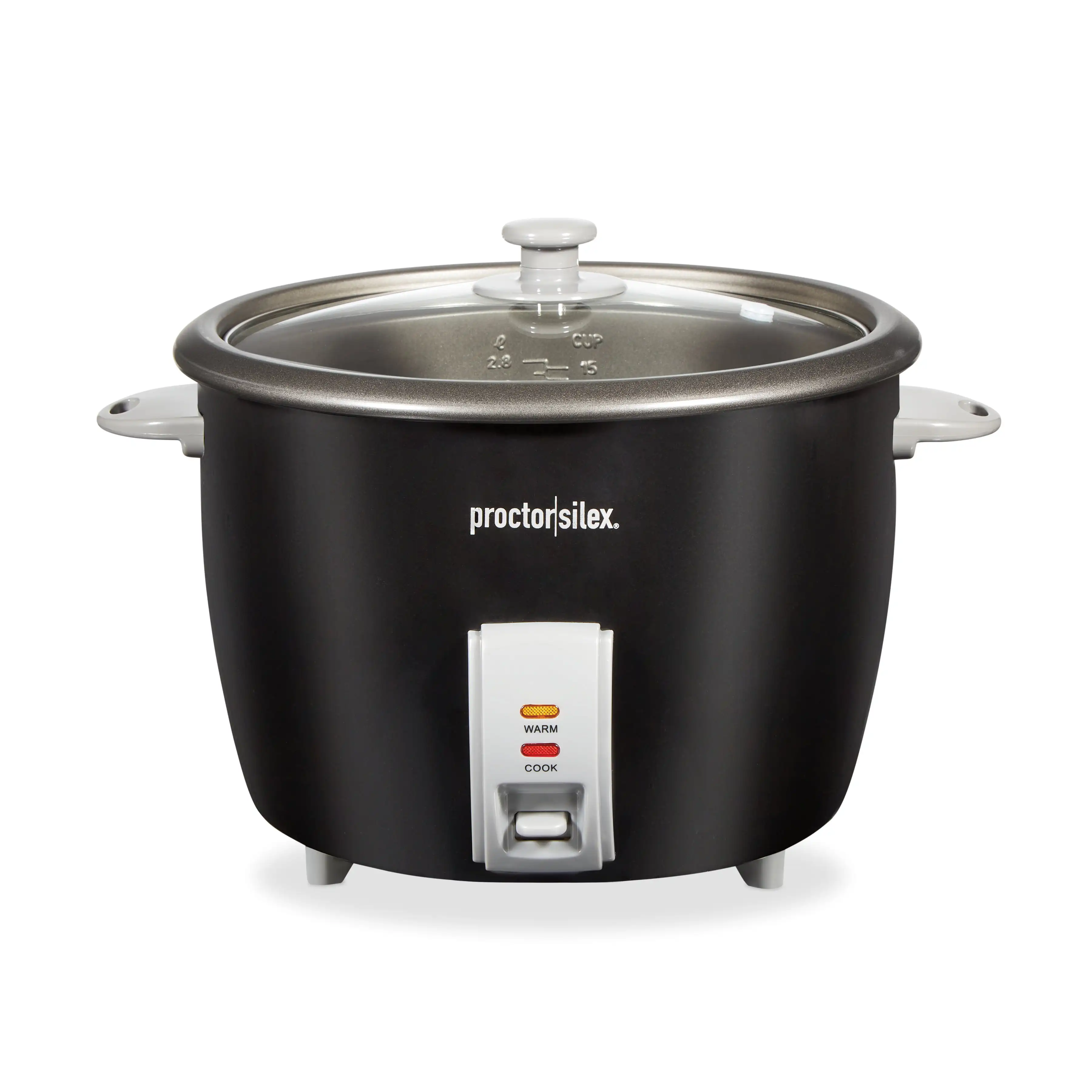 30 Cup Rice Cooker & Steamer Extra-Large Capacity Includes Accessories Black & Silver 37555
30 Cup Rice Cooker & Steamer Extra-Large Capacity Includes Accessories Black & Silver 37555