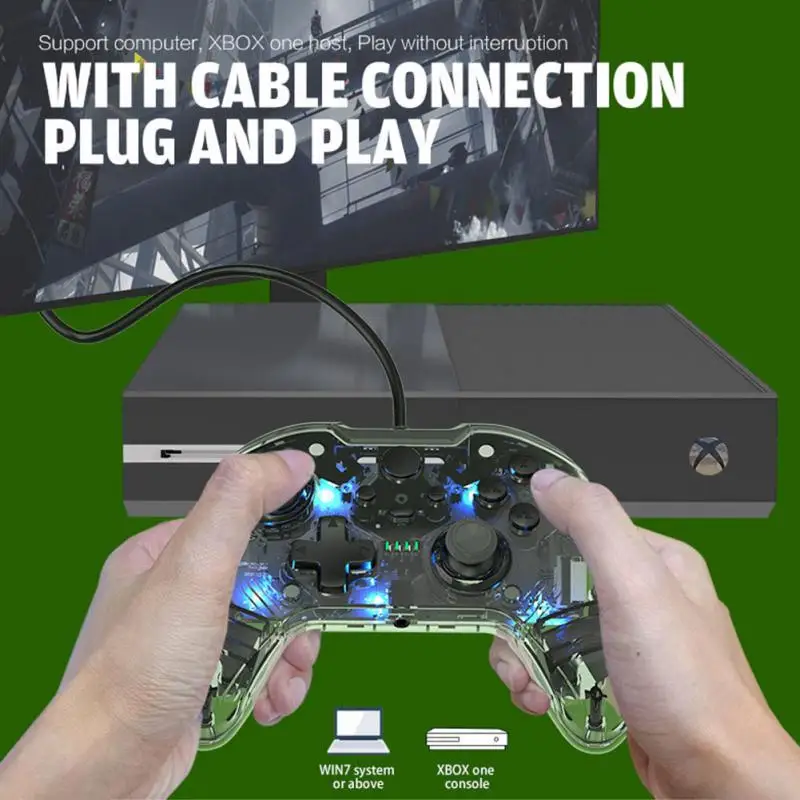 Геймпад, контроллер Joypad, игровые аксессуары, высокое качество, двойная вибрация для серии, для ПК, контроллер для одного, прозрачный
Геймпад, контроллер Joypad, игровые аксессуары, высокое качество, двойная вибрация для серии, для ПК, контроллер для одного, прозрачный