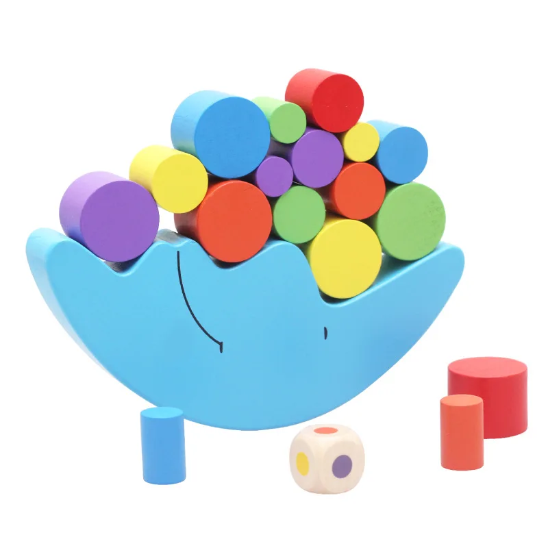 Montessori Wooden Toys for Baby Moon Balance Blocks Board Games Educational Toys Children Stacking High Blocks Constructor
Montessori Wooden Toys for Baby Moon Balance Blocks Board Games Educational Toys Children Stacking High Blocks Constructor