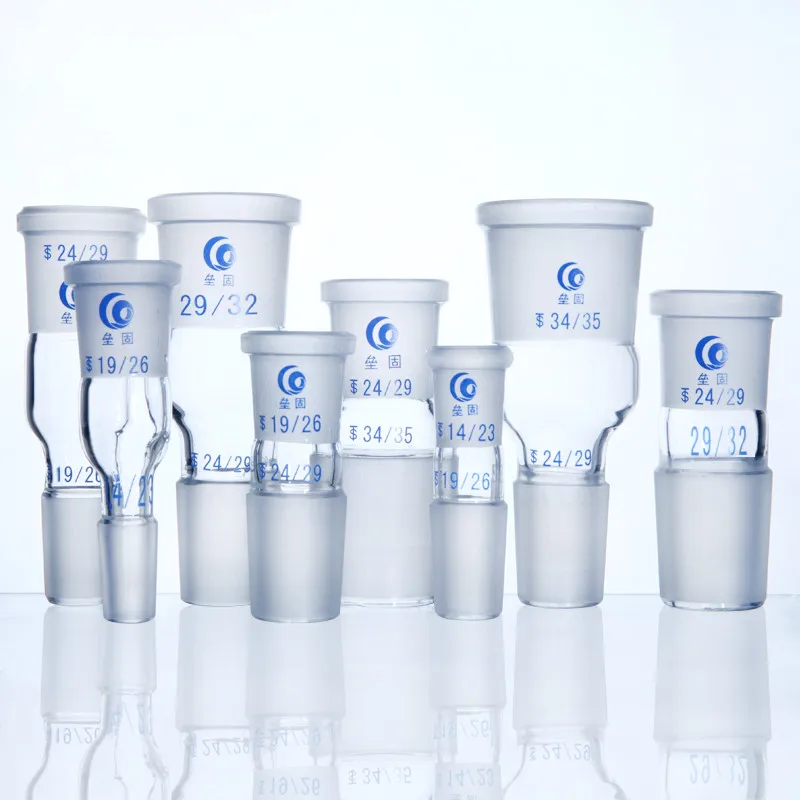 Стеклянный адаптер Glass 24*19/19*14/29*24/19*24/24*29
Стеклянный адаптер Glass 24*19/19*14/29*24/19*24/24*29