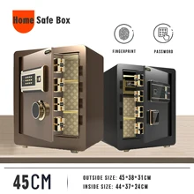 Security Safety Box Safe Fingerprint Hidden Form Small Household Safe Mini Fingerprint Storage Safe Full Steel Box
