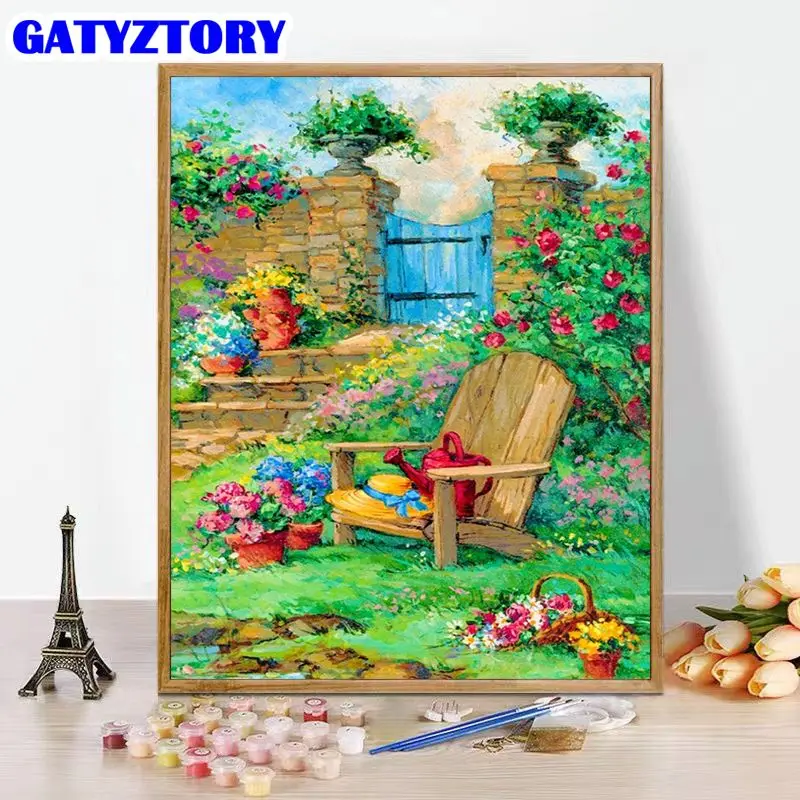 GATYZTORY Garden Landscape Painting By Numbers Kits Acrylic Paint On Canvas Picture By Number For Adults Wall Art Home Decor
GATYZTORY Garden Landscape Painting By Numbers Kits Acrylic Paint On Canvas Picture By Number For Adults Wall Art Home Decor