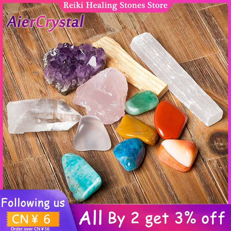Natural Crystal Energy Stone Herkimer Diamond 7 Chakras Moonstone Set Healing Amethyst Gemstone DIY Room Decor With Gifts Box
Natural Crystal Energy Stone Herkimer Diamond 7 Chakras Moonstone Set Healing Amethyst Gemstone DIY Room Decor With Gifts Box