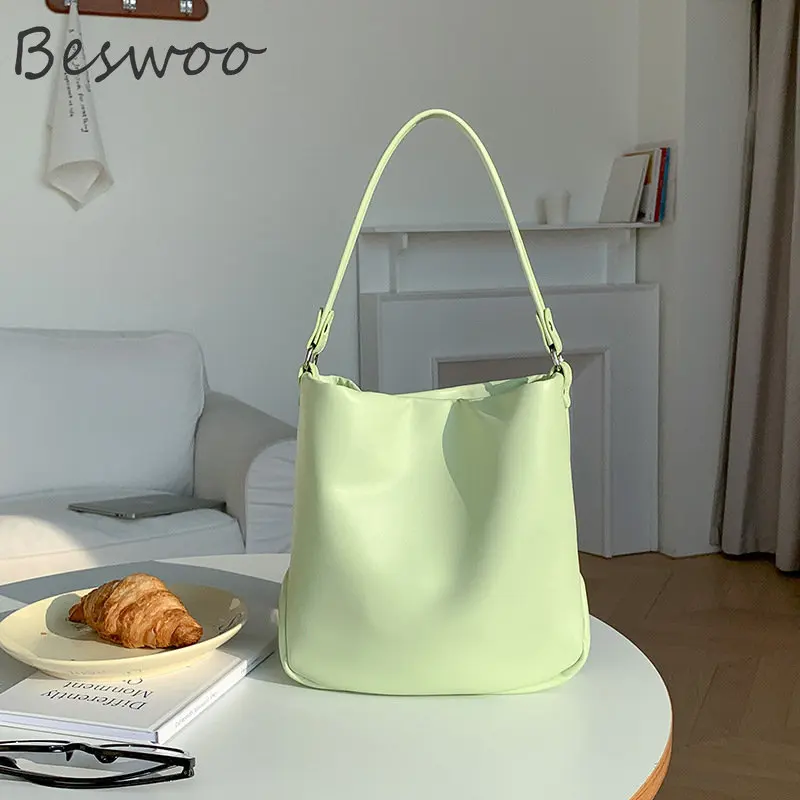 Women's Handbags Trend 2023 Korean Style Soft Leather Shoulder Bag Large Capacity Bucket Bag Luxury Simple Armpit Bags for Women
Women's Handbags Trend 2023 Korean Style Soft Leather Shoulder Bag Large Capacity Bucket Bag Luxury Simple Armpit Bags for Women