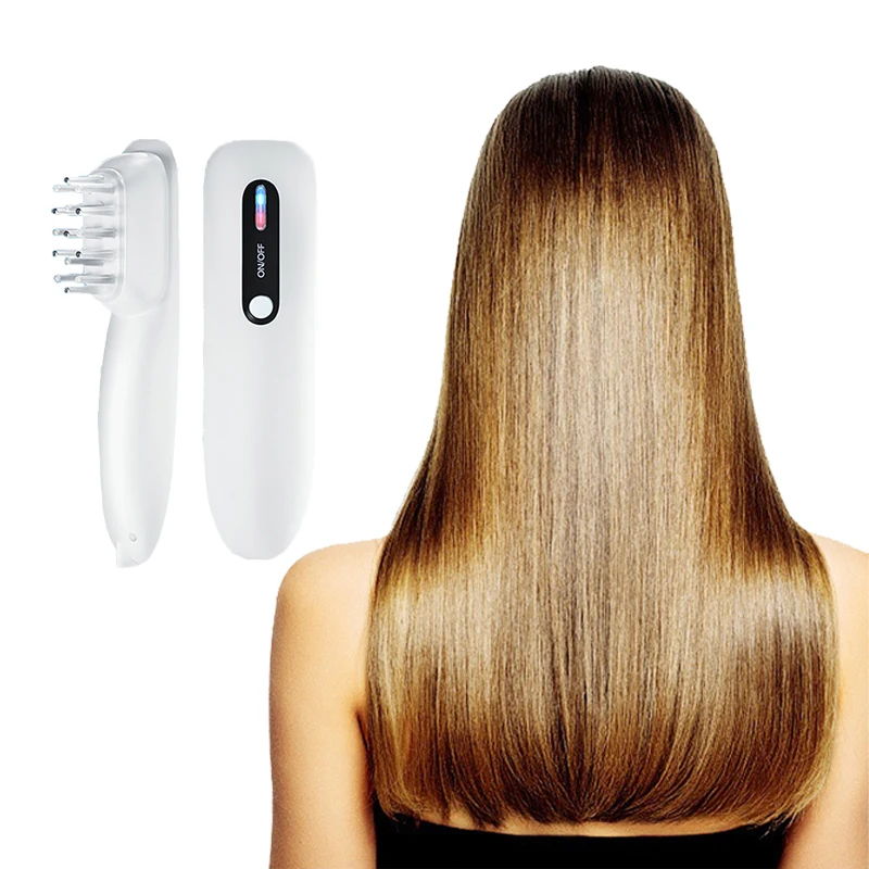 650nm Laser Massage hair comb Laser Hair Growth Comb Anti Hair Loss Treatment hair Regrowth Hair Care Comb Light Therapy Device
650nm Laser Massage hair comb Laser Hair Growth Comb Anti Hair Loss Treatment hair Regrowth Hair Care Comb Light Therapy Device
