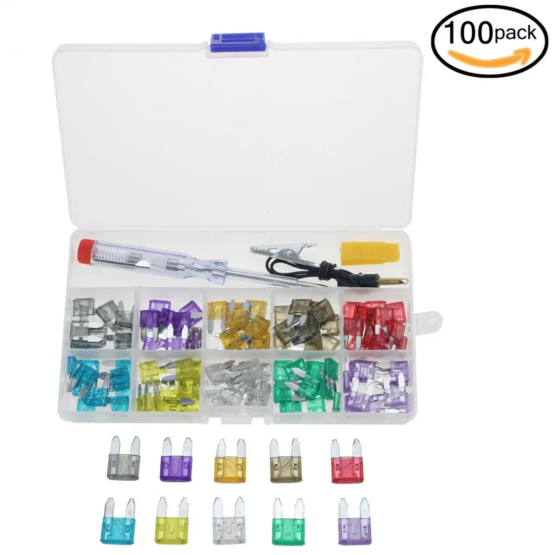 Small Fuse/Safety Plate Zinc Tablet/Plastic Boxed Fuse/Small Insurance Tab10Kinds of Specifications
Small Fuse/Safety Plate Zinc Tablet/Plastic Boxed Fuse/Small Insurance Tab10Kinds of Specifications