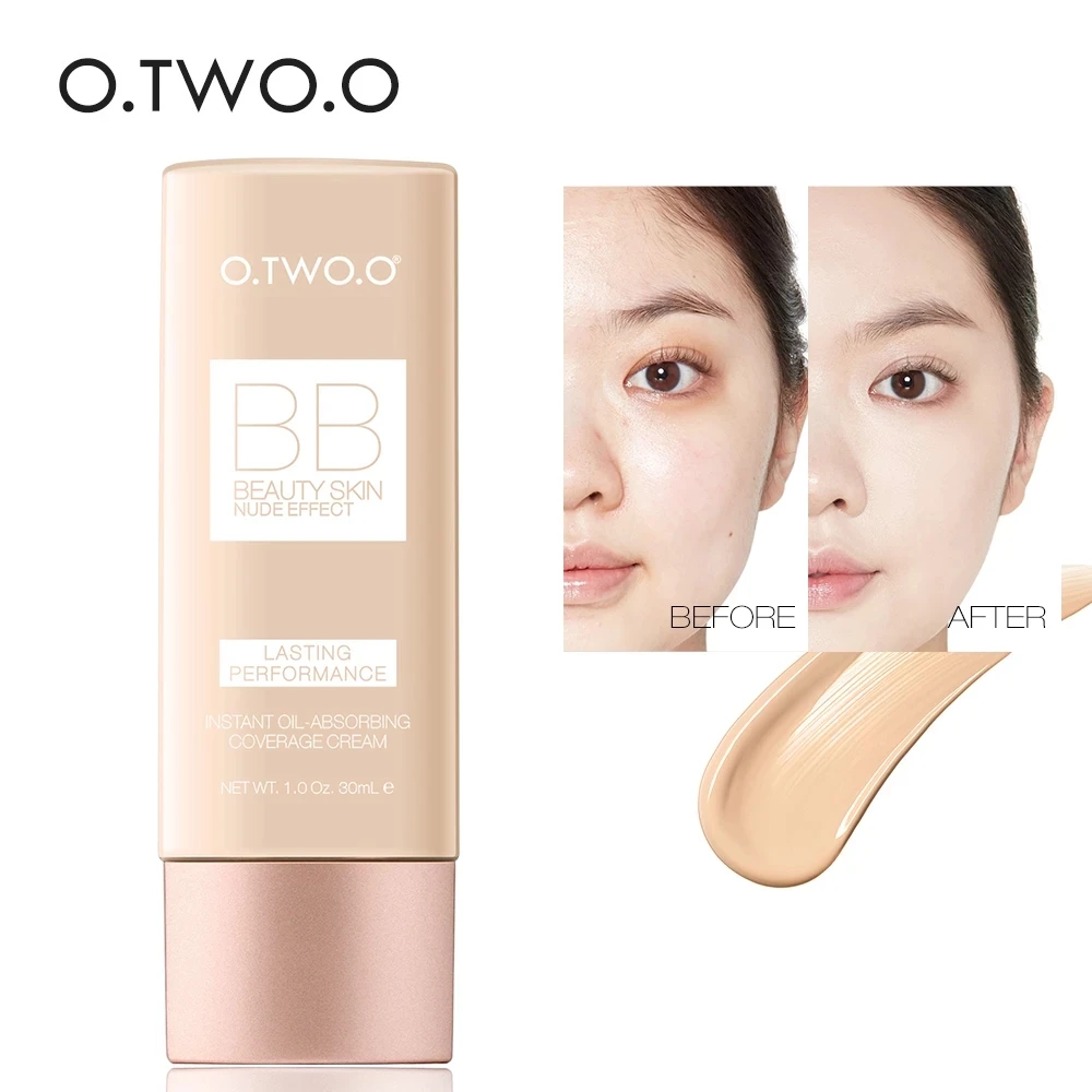 O.TWO.O Makeup BB Cream White Cosmetics Natural Whitening Cream Waterproof Makeup Base Liquid Foundation Professional Cosmetics 
O.TWO.O Makeup BB Cream White Cosmetics Natural Whitening Cream Waterproof Makeup Base Liquid Foundation Professional Cosmetics