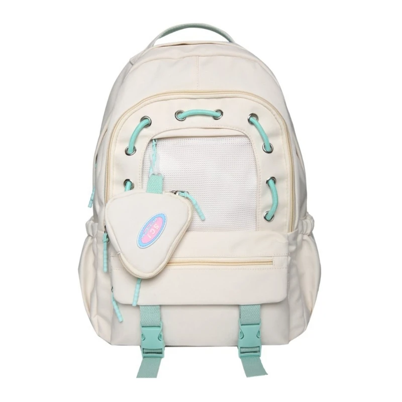 Versatile Nylon Backpack for Teenagers Laptop Daupack for School and Travel
Versatile Nylon Backpack for Teenagers Laptop Daupack for School and Travel