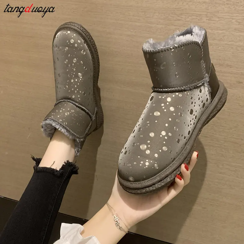 Women Snow Boots Winter Warm Plush Non-Slip Plus Size Female Ankle Boot Flat Comfort Ladies Plus Velvet Cotton Shoe Fashion New
Women Snow Boots Winter Warm Plush Non-Slip Plus Size Female Ankle Boot Flat Comfort Ladies Plus Velvet Cotton Shoe Fashion New