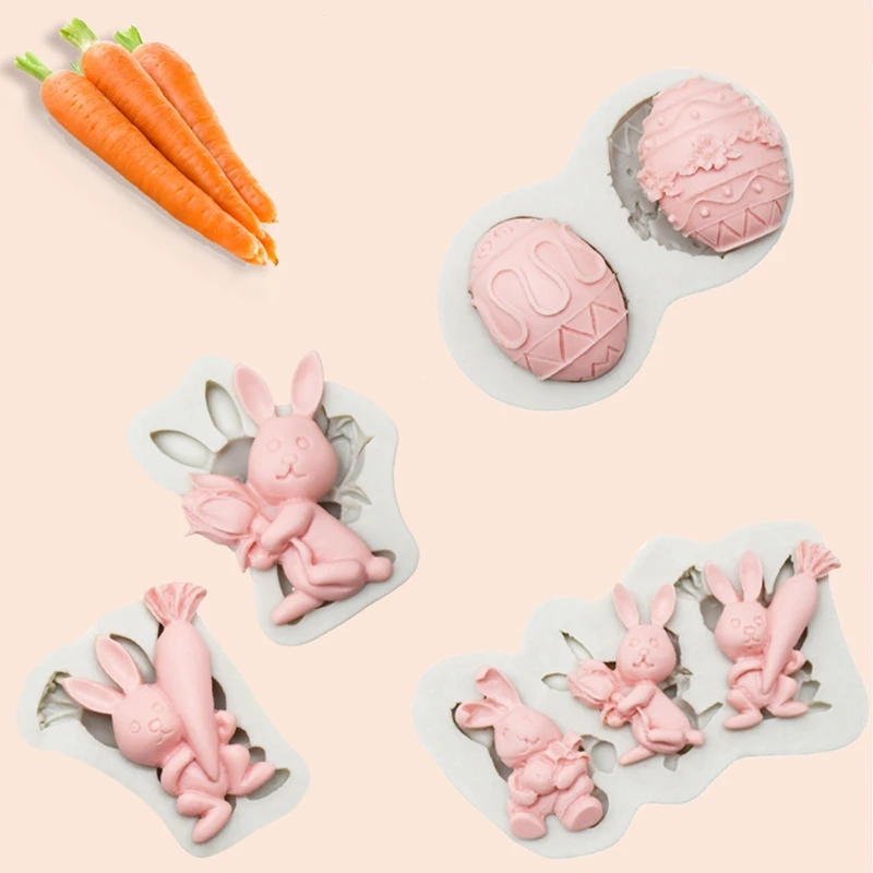 3D Easter Egg Rabbit Bunny Silicone Mold Carrot Bunny Cake Decorating Tools For Easter Party Chocolates Mold Jelly Ice Mold
3D Easter Egg Rabbit Bunny Silicone Mold Carrot Bunny Cake Decorating Tools For Easter Party Chocolates Mold Jelly Ice Mold