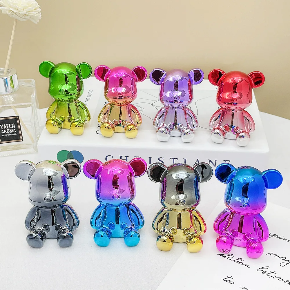 1PC New Nordic Violent Bear Crafts Electroplating Electronic Sculpture Ornament Home Decoration Living Room
1PC New Nordic Violent Bear Crafts Electroplating Electronic Sculpture Ornament Home Decoration Living Room