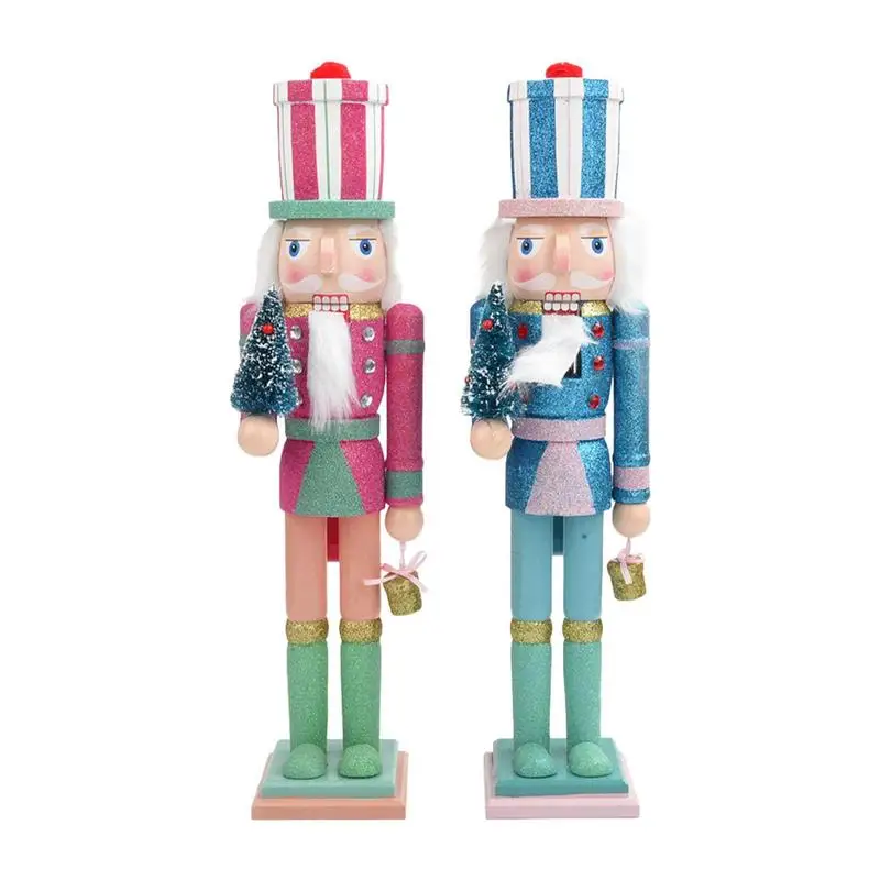 Nutcracker Figures Wooden Nutcracker Soldier Nutcracker Puppet Christmas Glitter Ornaments Desktop Decorative Figures For Home
Nutcracker Figures Wooden Nutcracker Soldier Nutcracker Puppet Christmas Glitter Ornaments Desktop Decorative Figures For Home