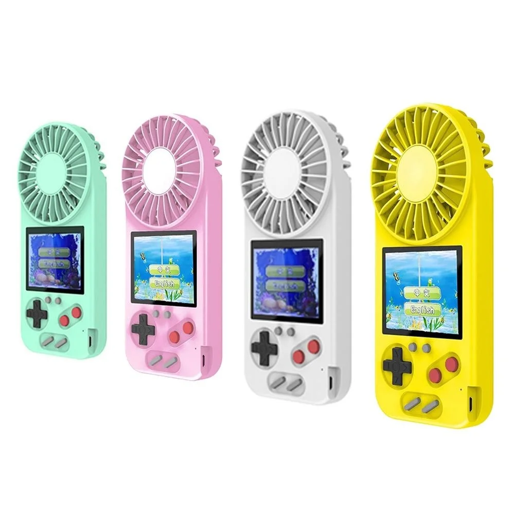 Portable Game Console With USB Fan Color Display Game Console 500 In 1 Retro Game Console With Mini Fan For Adults And Children
Portable Game Console With USB Fan Color Display Game Console 500 In 1 Retro Game Console With Mini Fan For Adults And Children
