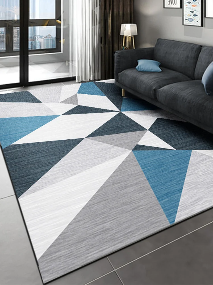 Living modern simple sofa coffee table mat Nordic geometry advanced bedroom large area carpet
Living modern simple sofa coffee table mat Nordic geometry advanced bedroom large area carpet