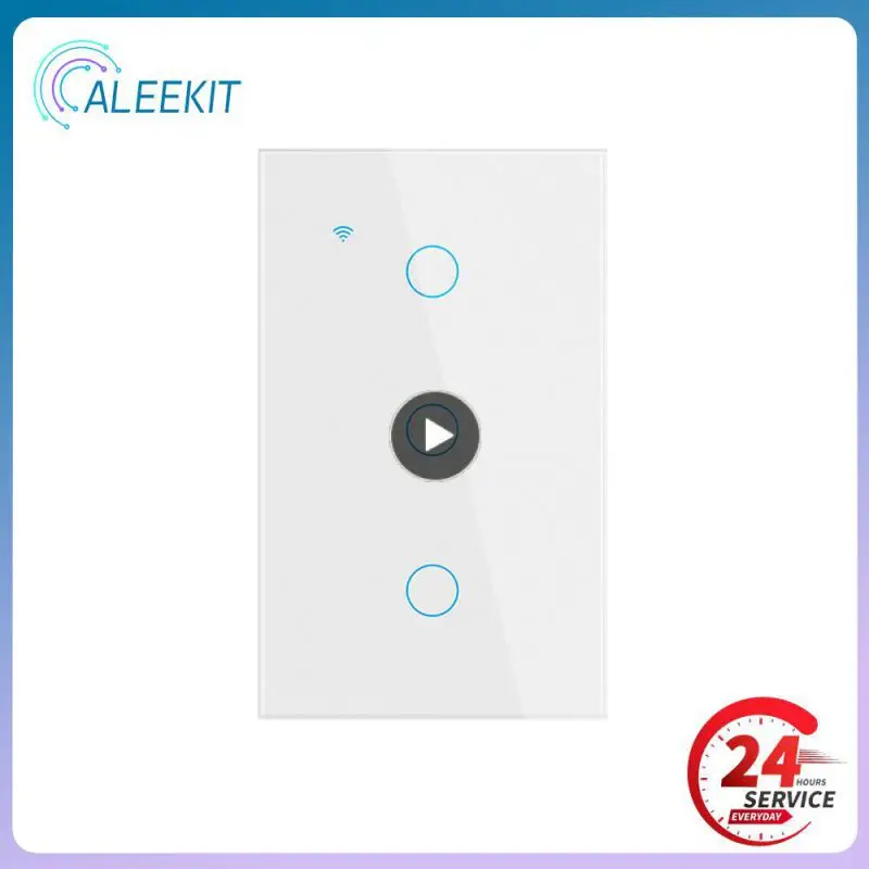 1~8PCS Gang TUYA WiFi Smart Touch Switch Neutral Wire Required Smart Life Timing Control Work With Alexa Google Home Assistant
1~8PCS Gang TUYA WiFi Smart Touch Switch Neutral Wire Required Smart Life Timing Control Work With Alexa Google Home Assistant
