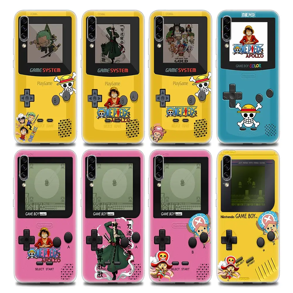 Anime One Piece Game-Boy Clear Phone Case for Samsung A70 A70s A40 A50 A30 A20e A20s A10 A10S Note 8 9 10 20 Soft Silicone
Anime One Piece Game-Boy Clear Phone Case for Samsung A70 A70s A40 A50 A30 A20e A20s A10 A10S Note 8 9 10 20 Soft Silicone