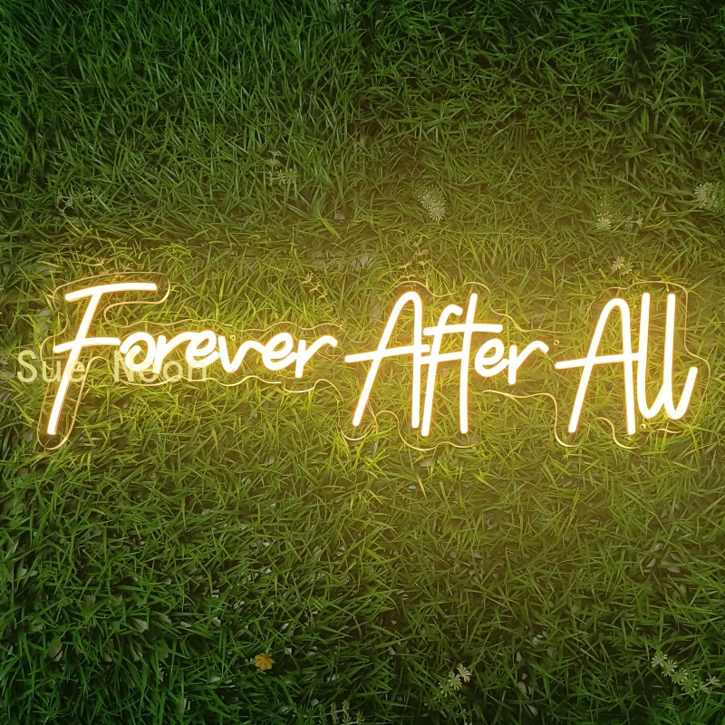 Forever After All Neon Sign Custom LED Neon Letters Sign Wall Decor For Living Room Wedding Party Cafe Store Neon Sign
Forever After All Neon Sign Custom LED Neon Letters Sign Wall Decor For Living Room Wedding Party Cafe Store Neon Sign
