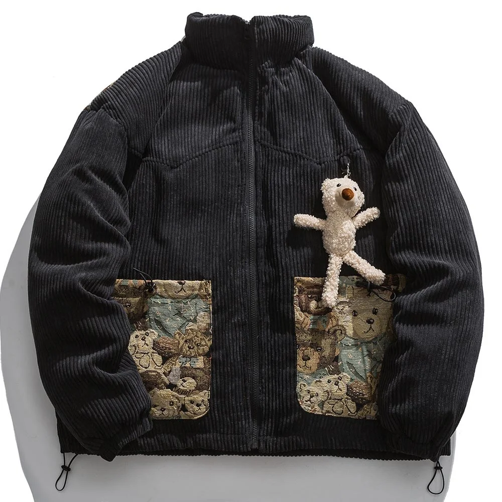 Пуховик мужской с милым медведем, парка в стиле пэчворк с карманами, зимняя теплая уютная Толстая модная верхняя одежда в стиле ретро и колл...
Пуховик мужской с милым медведем, парка в стиле пэчворк с карманами, зимняя теплая уютная Толстая модная верхняя одежда в стиле ретро и колл...