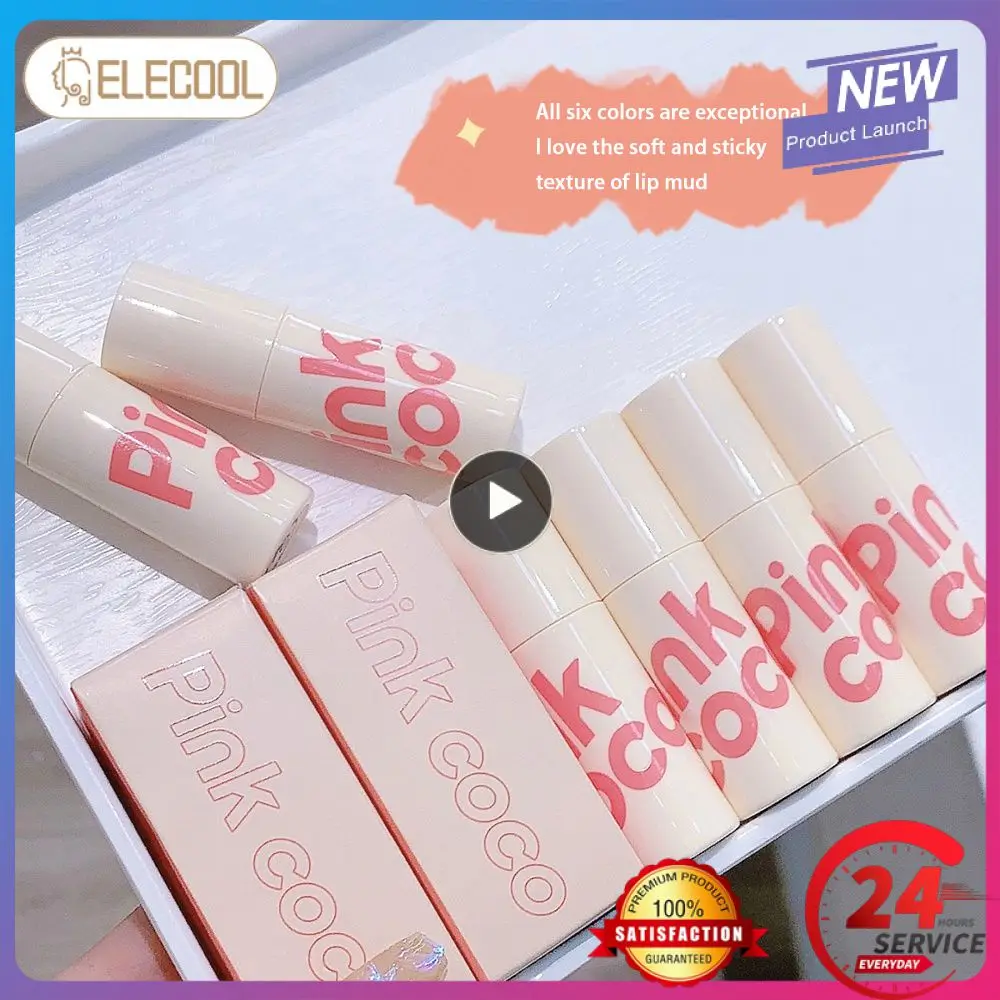 Moisturizing Color Matte Lip Mud Uniform Blooming Lipstick Short Tube Soft And Silky Fog Face Lipstick Make Up Chocolate Scent
Moisturizing Color Matte Lip Mud Uniform Blooming Lipstick Short Tube Soft And Silky Fog Face Lipstick Make Up Chocolate Scent