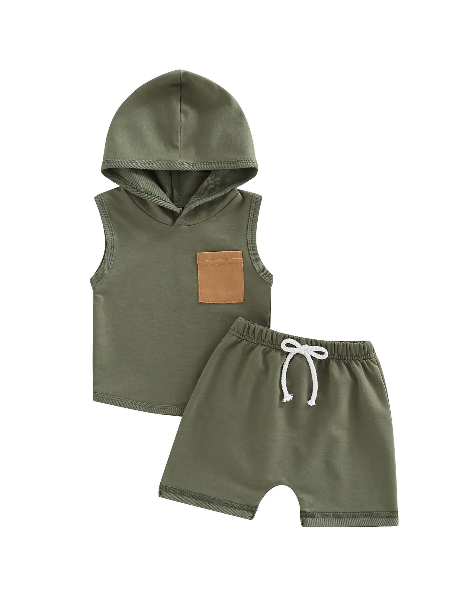 Комплект летней одежды Tiacham для маленьких мальчиков, комплект с шортами, толстовка с капюшоном, топ с карманами
Комплект летней одежды Tiacham для маленьких мальчиков, комплект с шортами, толстовка с капюшоном, топ с карманами