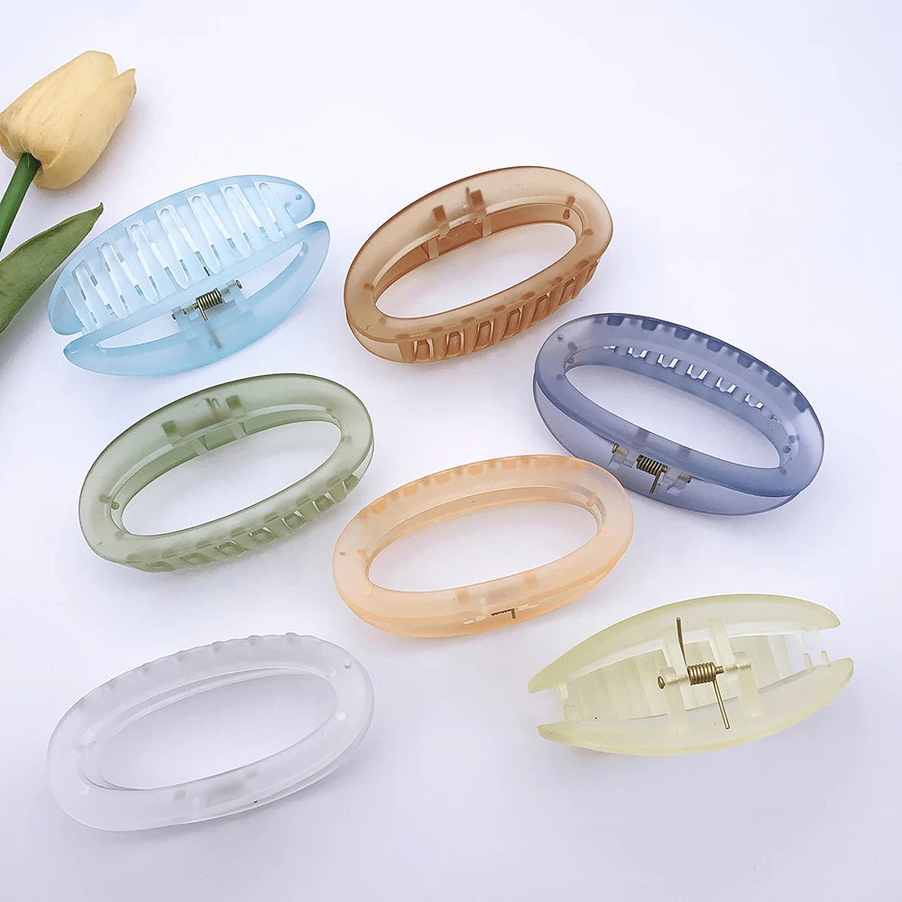 2022 South Korea AND Korea INS Wind Oval Hairpin Jelly Color Matte Grip With Hollow Out Hair Grip Pan Hair Accessories
2022 South Korea AND Korea INS Wind Oval Hairpin Jelly Color Matte Grip With Hollow Out Hair Grip Pan Hair Accessories