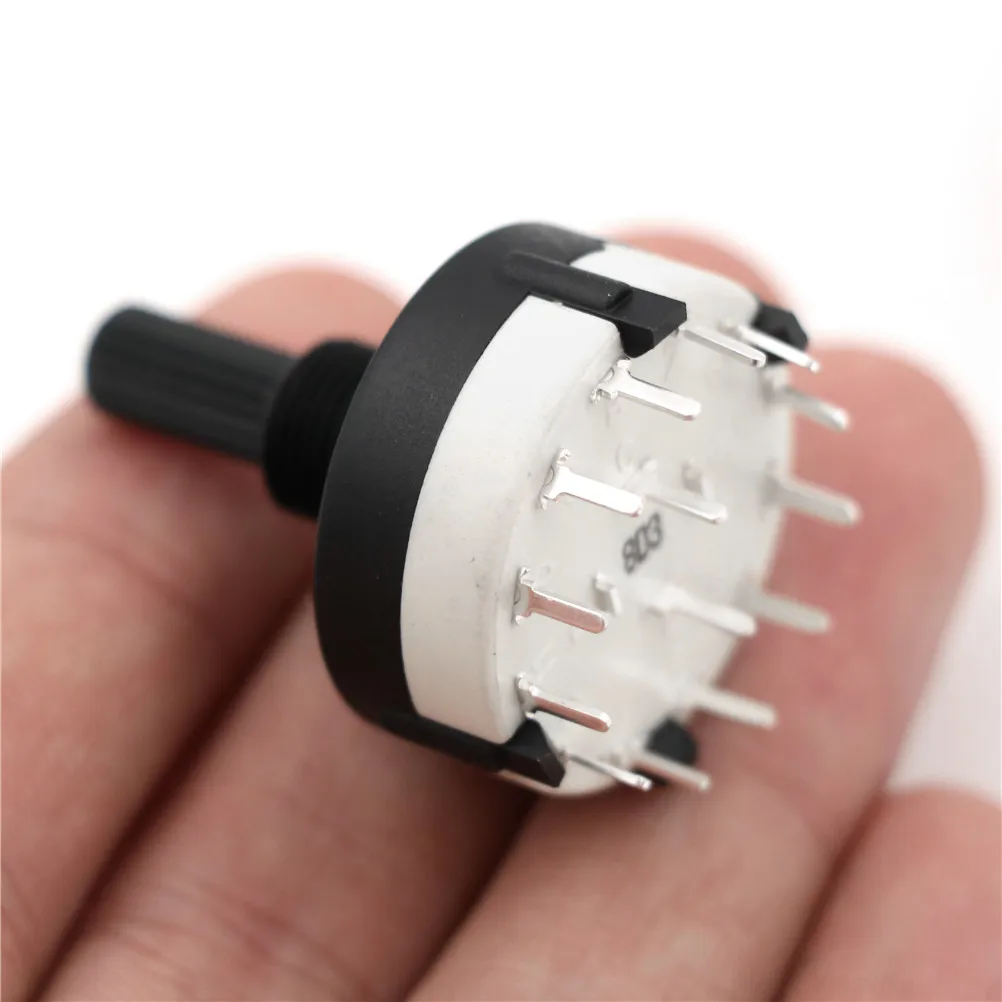 2pc High-quality RS26 2 Pole Position 6 Selectable Band Rotary Channel Selector Switch Single Deck Rotary Switch Band Selector
2pc High-quality RS26 2 Pole Position 6 Selectable Band Rotary Channel Selector Switch Single Deck Rotary Switch Band Selector