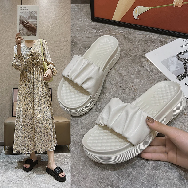 Beach Shoes Womens Slippers Outdoor Slides Platform Fashion Pantofle Med Sabot Luxury 2022 Flat Rubber PU Beach Shoes Ladies' Sl
Beach Shoes Womens Slippers Outdoor Slides Platform Fashion Pantofle Med Sabot Luxury 2022 Flat Rubber PU Beach Shoes Ladies' Sl
