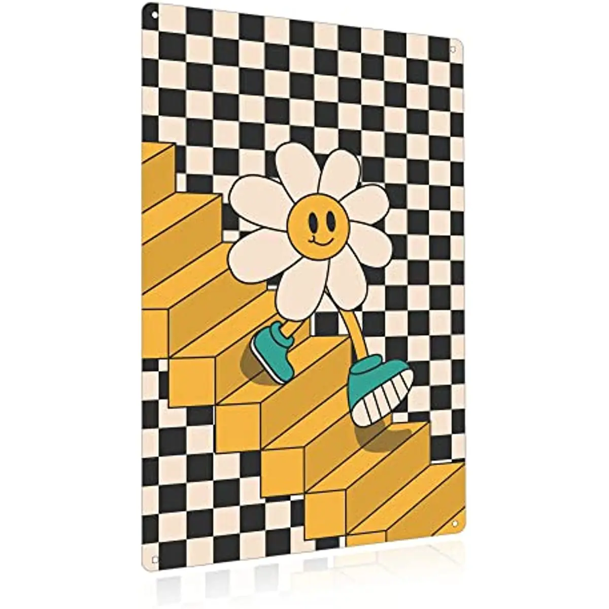 Walking Flower Tin Sign Retro Metal Sign Poster Cool Funky Wall Decor for Living Room Bathroom Kids Bathroom Decor 8x12 Inch
Walking Flower Tin Sign Retro Metal Sign Poster Cool Funky Wall Decor for Living Room Bathroom Kids Bathroom Decor 8x12 Inch