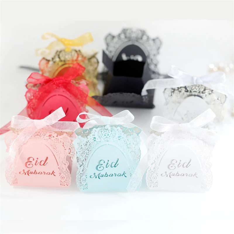 10pcs Eid Mubarak Laser Cut Gift Box Ramadan Decoration Candy Box for Hajj Ramadan Party Muslim Event Party Favors Decorations
10pcs Eid Mubarak Laser Cut Gift Box Ramadan Decoration Candy Box for Hajj Ramadan Party Muslim Event Party Favors Decorations