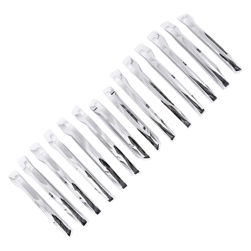 14Pcs Car Chrome Front Grill Decoration Strips Cover Trim for-BMW X1 F48 2016-2019 Accessories 
14Pcs Car Chrome Front Grill Decoration Strips Cover Trim for-BMW X1 F48 2016-2019 Accessories