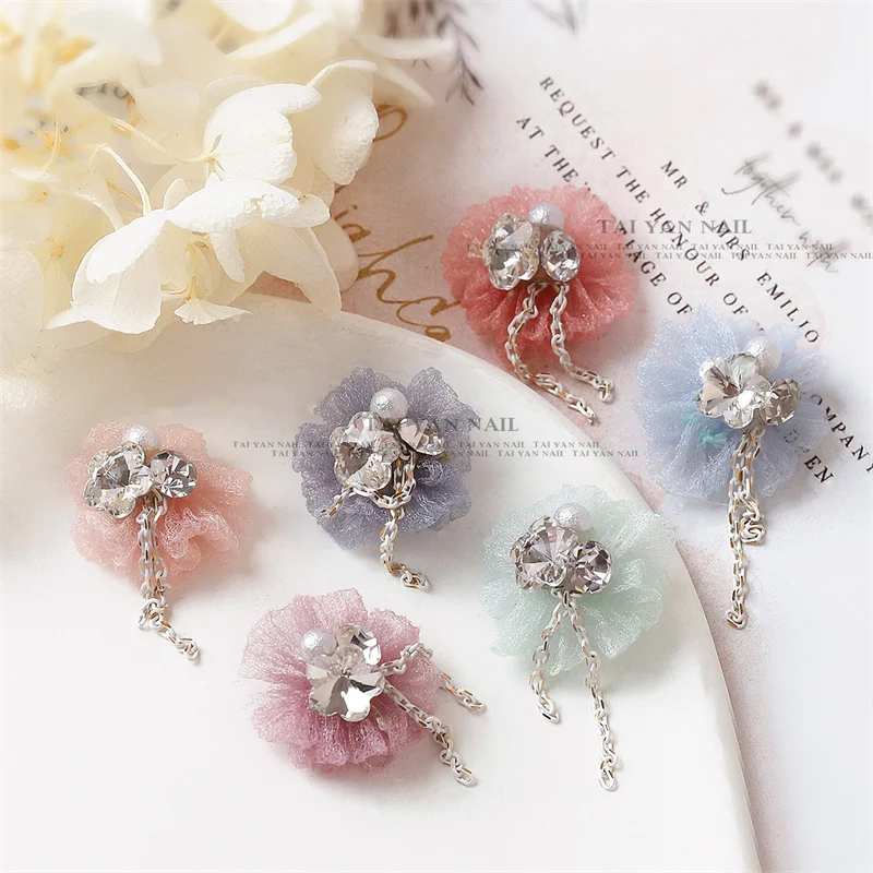 2pcs/5pcs 3D Charms Lace Flower Pearl Nail Art Diamond Pendant Chain Rhinestone Nails Decorati Glitter Bow Love Luxury Accessory
2pcs/5pcs 3D Charms Lace Flower Pearl Nail Art Diamond Pendant Chain Rhinestone Nails Decorati Glitter Bow Love Luxury Accessory