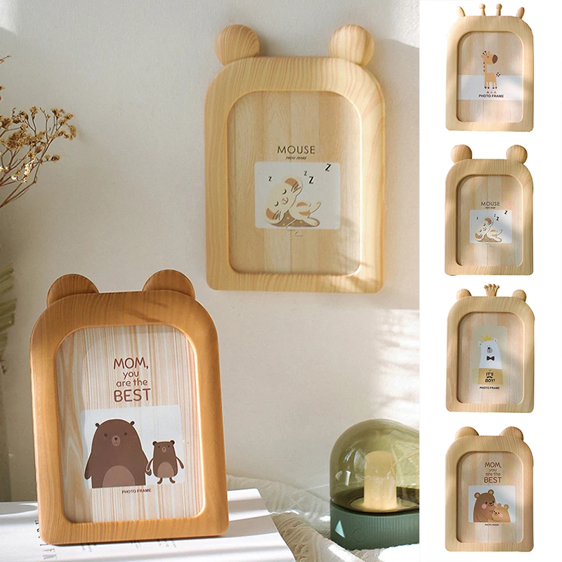 Ins Wind Cute Creative 7 Inch Photo Frame Set Cartoon Bear Deer Frame Children Room Wall Decoration Tabletop Display Ornaments
Ins Wind Cute Creative 7 Inch Photo Frame Set Cartoon Bear Deer Frame Children Room Wall Decoration Tabletop Display Ornaments