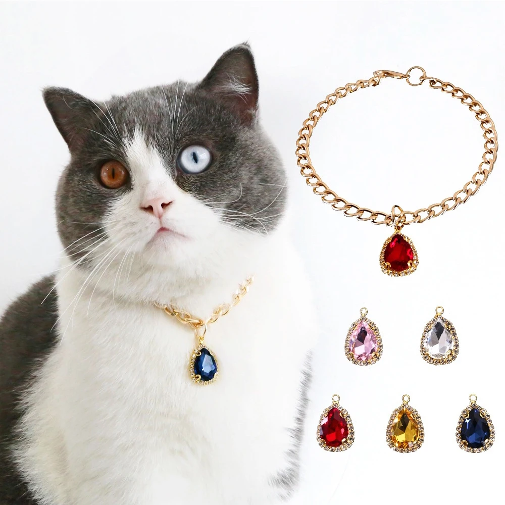 Pet Collar Metal Crystal Diamond Pendant Cat Dog Rabbit Necklace Adjustable Princess Birthday Party Jewelry
Pet Collar Metal Crystal Diamond Pendant Cat Dog Rabbit Necklace Adjustable Princess Birthday Party Jewelry