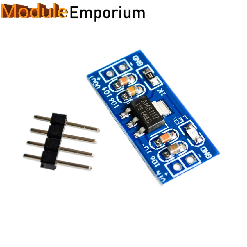 High Quality DC-DC 4.5-7V to 3.3V Voltage Converter AMS1117 3.3V Power Supply Module
High Quality DC-DC 4.5-7V to 3.3V Voltage Converter AMS1117 3.3V Power Supply Module