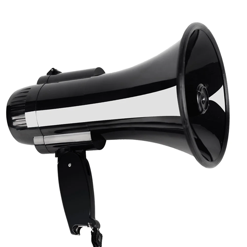 Portable Megaphone Speaker Bullhorn 30 Watt Power Handheld Microphone Built-in Siren Alarm Volume Control and Strap
Portable Megaphone Speaker Bullhorn 30 Watt Power Handheld Microphone Built-in Siren Alarm Volume Control and Strap