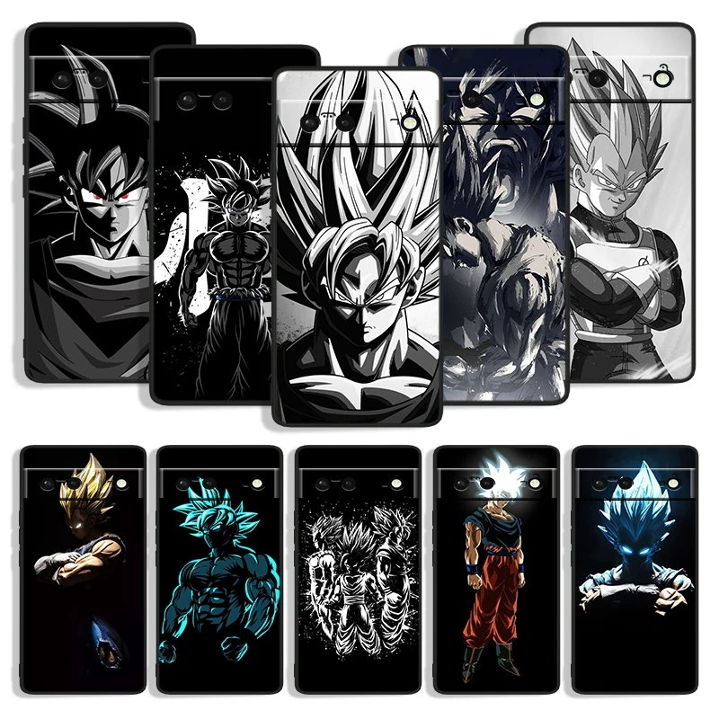Art Dragon Ball Vegeta Son Goku Shockproof Phone Cover for Google Pixel 7 6a 6 5a 5 4 4A XL 5G Black Case Soft Fundas Coque
Art Dragon Ball Vegeta Son Goku Shockproof Phone Cover for Google Pixel 7 6a 6 5a 5 4 4A XL 5G Black Case Soft Fundas Coque
