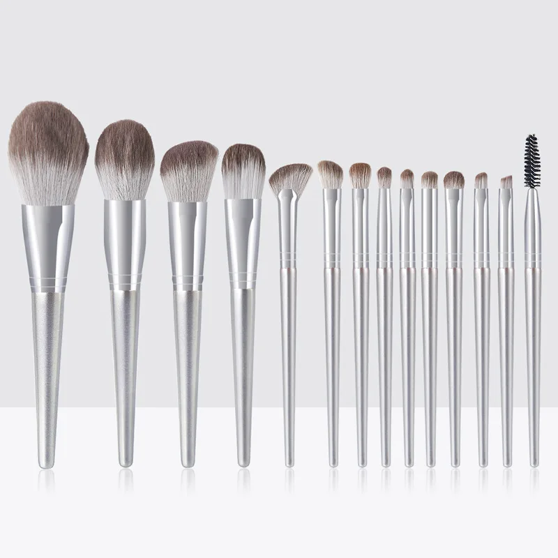 14pcs Makeup Brushes Professional Powder Foundation Blush Eyeshadow Make Up Brush Set Natural Hair brochas maquillaje 
14pcs Makeup Brushes Professional Powder Foundation Blush Eyeshadow Make Up Brush Set Natural Hair brochas maquillaje