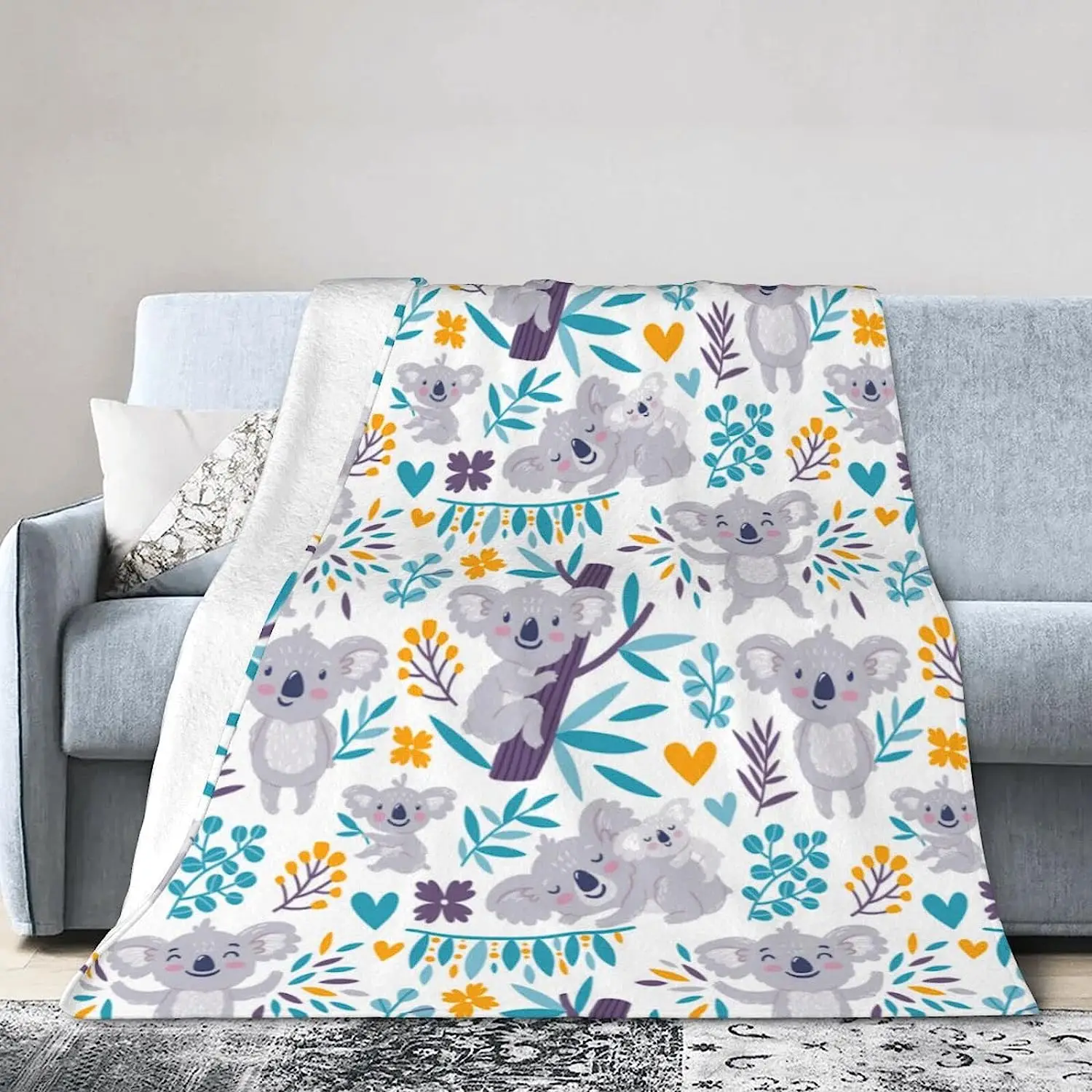 Koala Blanket Super Soft Warm Bed Bedding Throw Blankets Cute Girls Boys Gifts for Couch Bedroom Sofa Office Car, All
Koala Blanket Super Soft Warm Bed Bedding Throw Blankets Cute Girls Boys Gifts for Couch Bedroom Sofa Office Car, All