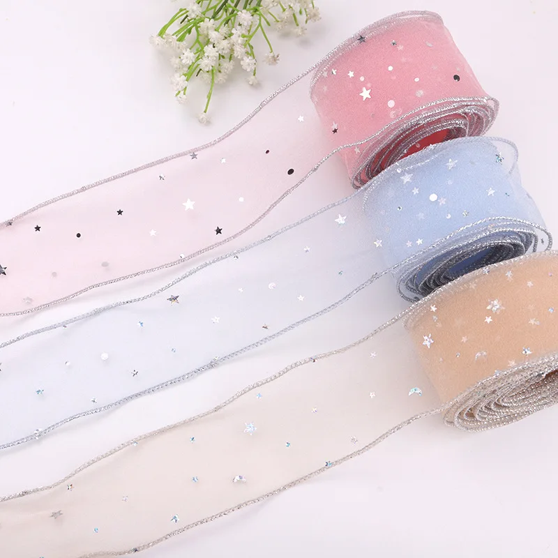 6/10/15 Yards Polyester Star Sequins Ribbon Wavy Lace Handmade 6CM DIY Apparel Sewing Accessories Shining Lace Clothing Supplies
6/10/15 Yards Polyester Star Sequins Ribbon Wavy Lace Handmade 6CM DIY Apparel Sewing Accessories Shining Lace Clothing Supplies