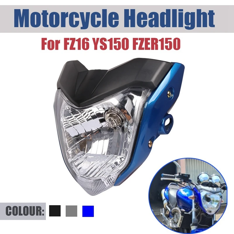 Motorcycle Headlight Head Light With Bulb Bracket Assembly For Yamaha FZ16 YS150 FZER150 Head Lamp Light
Motorcycle Headlight Head Light With Bulb Bracket Assembly For Yamaha FZ16 YS150 FZER150 Head Lamp Light