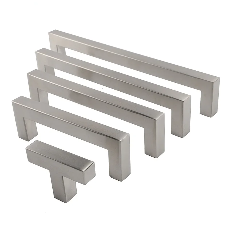 Square Bar Stainless Steel Brushed Black Mirror Door Handle Kitchen Door Cabinet Knobs and For Furniture Handle Pull Knob
Square Bar Stainless Steel Brushed Black Mirror Door Handle Kitchen Door Cabinet Knobs and For Furniture Handle Pull Knob